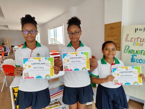 Participação dos alunos de 5.º ano no projeto 